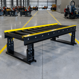 Heavy Duty Roller Conveyor 30" Width with 27.5" to 35" Adjustable Height