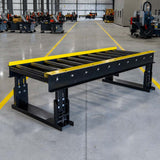 Heavy Duty Roller Conveyor 30" Width with 27.5" to 35" Adjustable Height