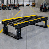 Heavy Duty Roller Conveyor 48" Width with 27.5" to 35" Adjustable Height
