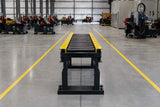 Heavy Duty Roller Conveyor 24" Width with 27.5" to 35" Adjustable Height