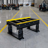 Heavy Duty Roller Conveyor 30" Width with 27.5" to 35" Adjustable Height