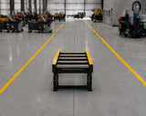 Heavy Duty Roller Conveyor 30" Width with 27.5" to 35" Adjustable Height