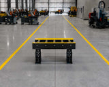 Heavy Duty Roller Conveyor 30" Width with 27.5" to 35" Adjustable Height