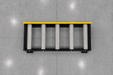 Heavy Duty Roller Conveyor 36" Width with 27.5" to 35" Adjustable Height